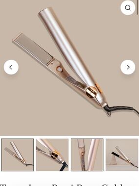 TYME Rose Gold Hair Straightener